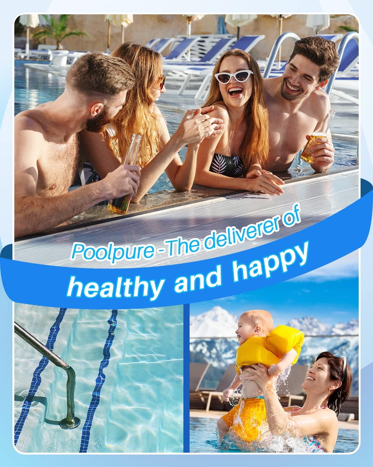POOLPURE PLF131A Pool Filter Replaces Pleatco PA131-PAK4, Ultral-A2, Hayward CX1280XRE, SwimClear C5020, Unicel C-7494, Filbur FC-1227, FC-6435