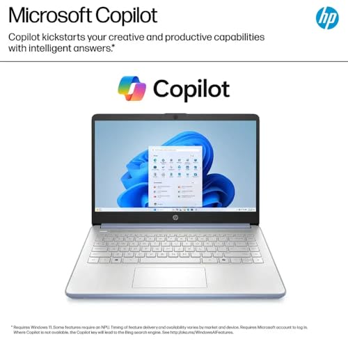 HP 14 Ultrabook • Intel 4-Core N150 • Microsoft 365 • Copilot AI • 32GB RAM • 1.6TB Storage (128GB SSD + 512GB Portable + 1TB OneDrive) • Wi-Fi 6 •