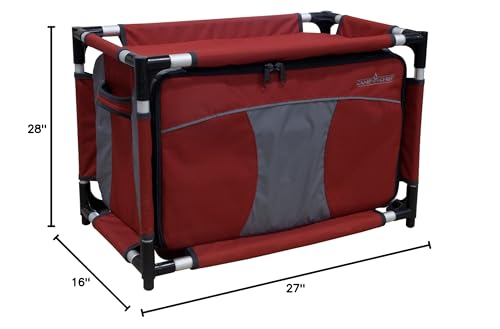 Camp Chef Sherpa Table & Organizer - Camping Storage for Outdoor Cooking & Camping Gear - Aluminum Table Top