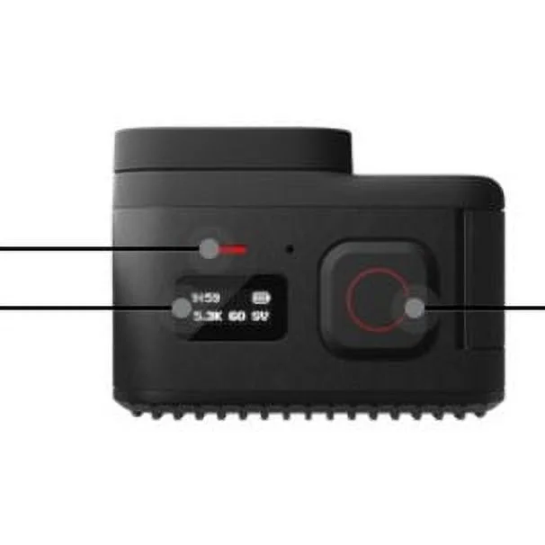 GoPro HERO11 Black Mini Professional Digital Camcorder, 0.6" Screen, 1/1.9" CMOS, 5.3K, Black