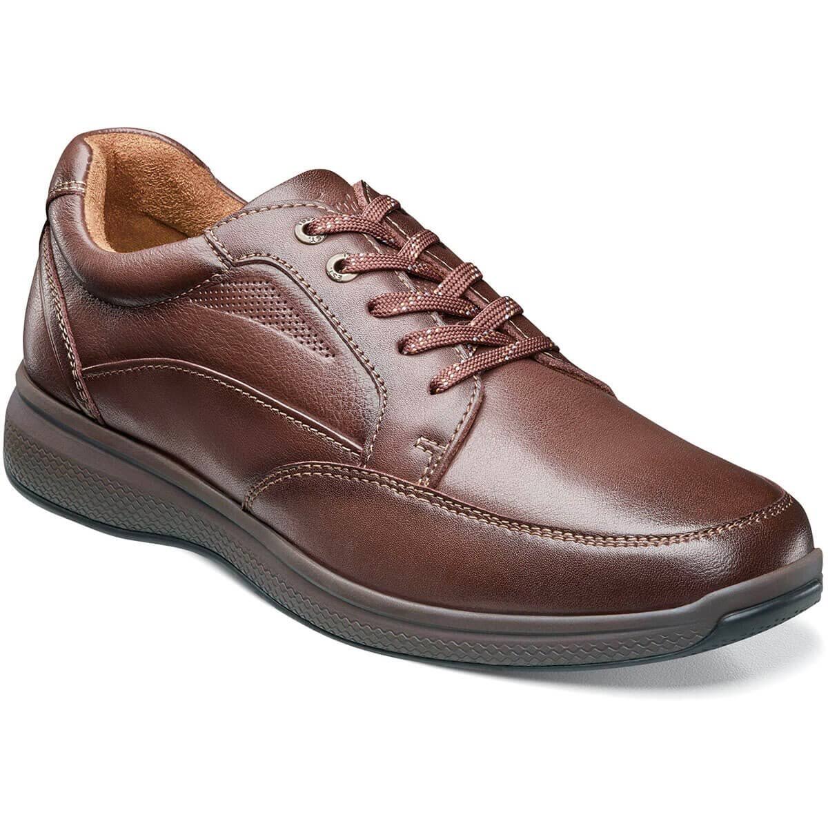 Florsheim Men&s Great Lakes Moc Toe Walk - Brown Tumbled