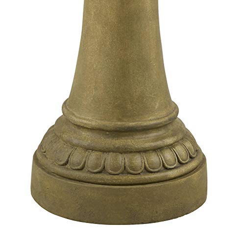 Sag Harbor 66" High Stone 4-Tier LED Outdoor Floor Fountain