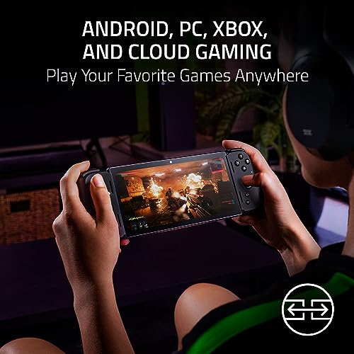 Razer Edge WiFi Gaming Tablet: Snapdragon G3X Gen 1 - Console-Class Control with HyperSense Haptics - 6.8” 144Hz AMOLED FHD+ Touchscreen - Android