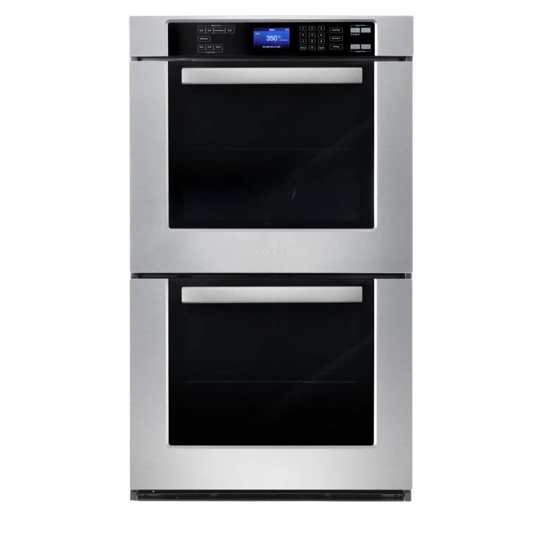 Cosmo 30 5 cu. ft. Electric Double Wall Oven with Self-Cleaning in Stainless Steel, COS-30EDWC