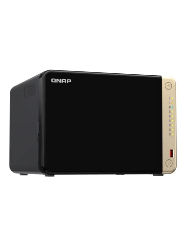 QNAP TS-464-8G-US 4 Bay High-Performance Desktop NAS with Intel Celeron Quad-core Processor