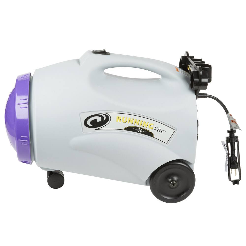 ProTeam 107150 RunningVac 10 Qt. Canister Vacuum W- Xover Multi-Surface Telescoping Wand Tool Kit