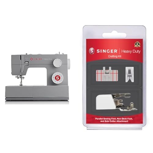 SINGER Heavy Duty 4423 High Speed Sewing Machine with Accessory Kit | Strong Motor With Enhanced Piercing Power, 97 Stitch Applications