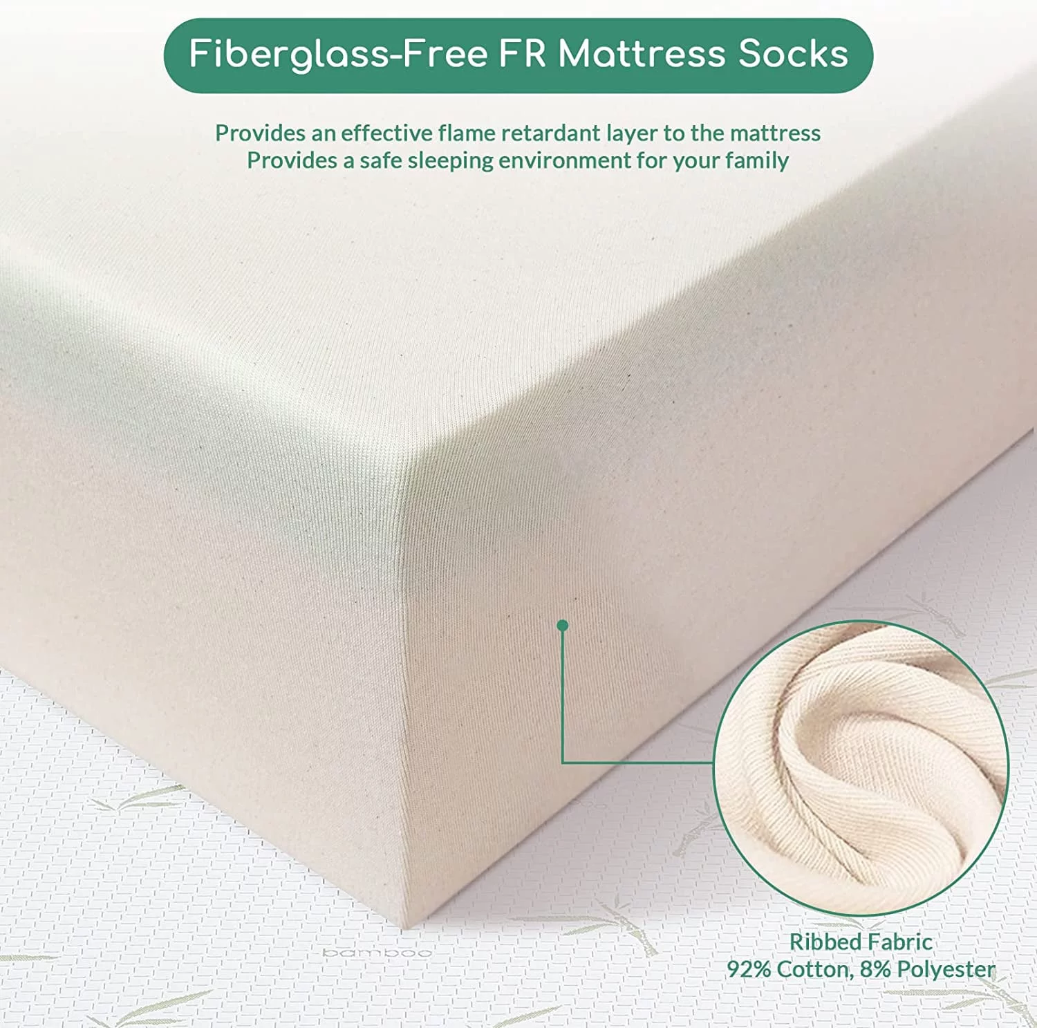 Full Mattress, 8 inch Memory Foam Mattress Bed in a box, with Green Tea Cooling Gel, Medium, Made in USA - Radiant Selections