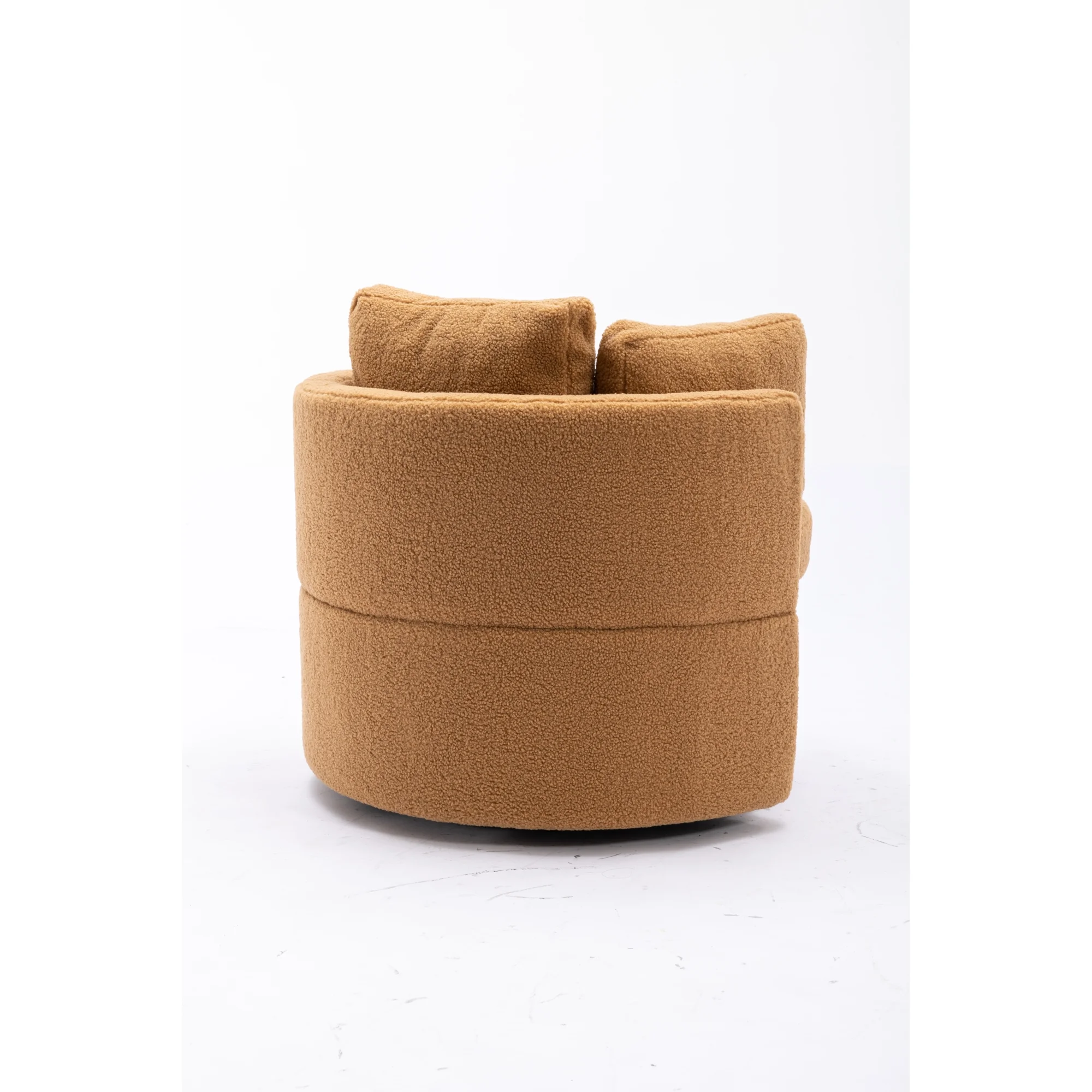 Swivel And Storage Chair For Living Room,Brown