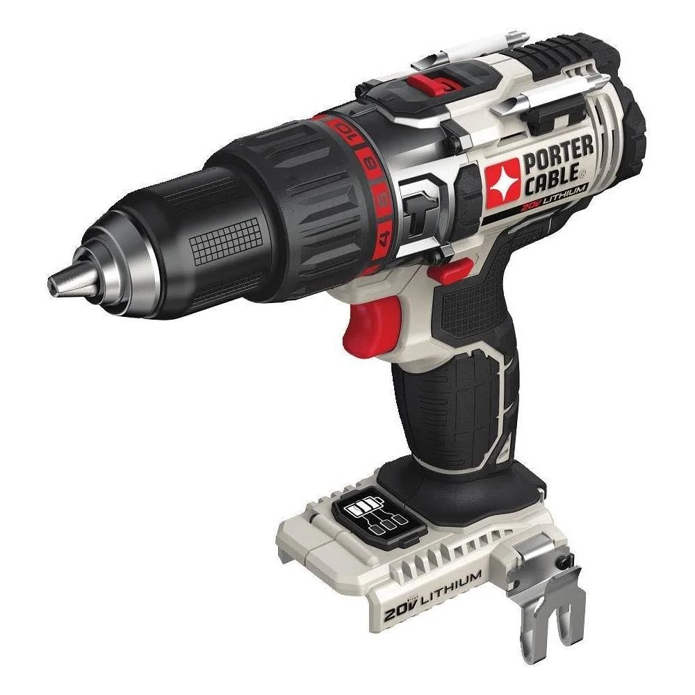 Porter-Cable 20V Max Hammer Drill, Tool Only (PCC620B)