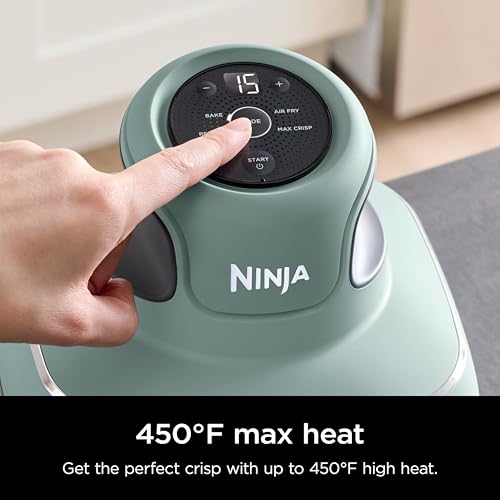 Ninja Crispi Air Fryer, Microwave, Freezer & Dishwasher Safe, Non Toxic Glass Portable Cooking System