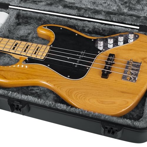 Gator Cases Molded Flight Case for Strat/Tele Style Electric Guitars with TSA Approved Locking Latch, (GTSA-GTRELEC)