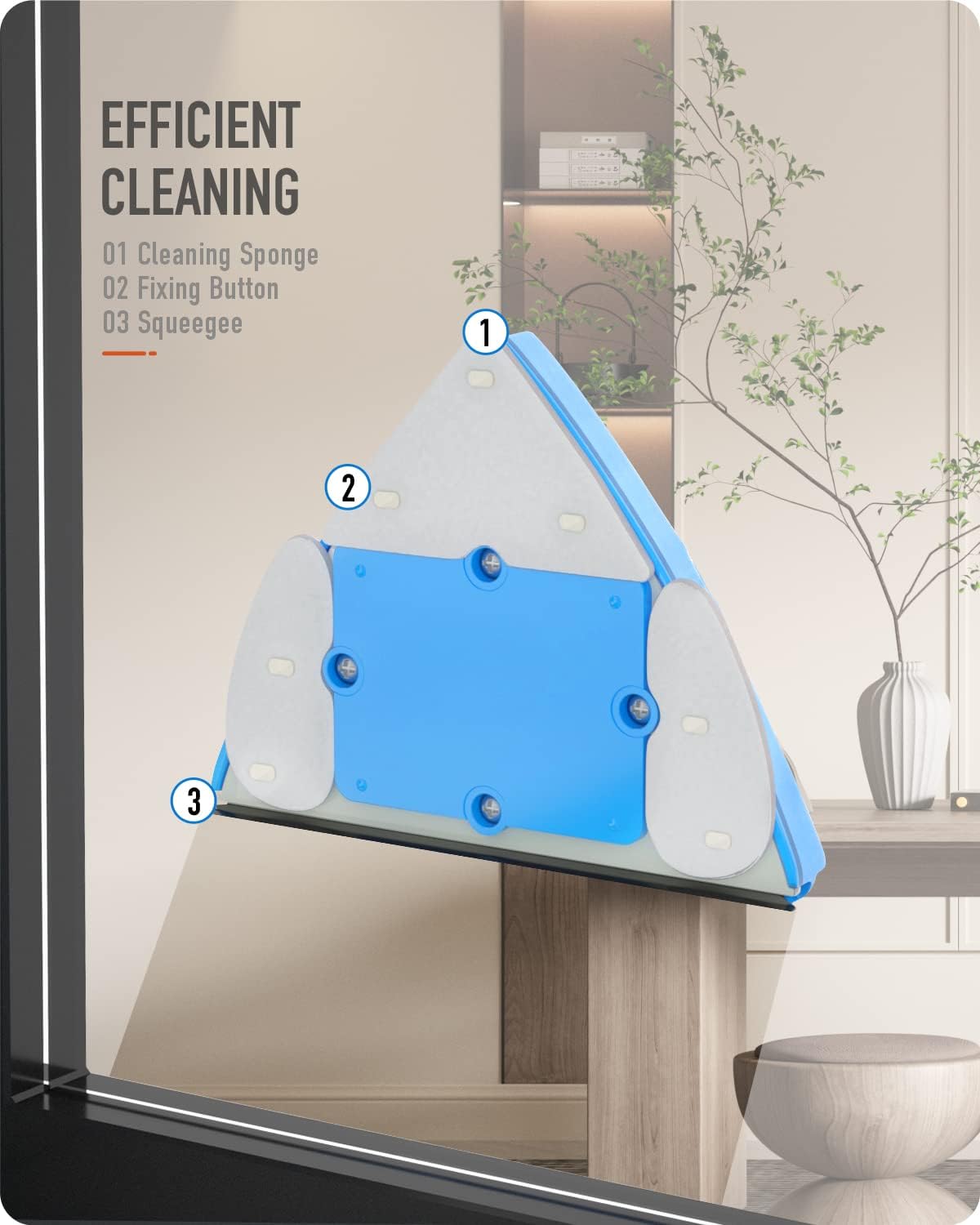 Double Side Magnetic Window Cleaner