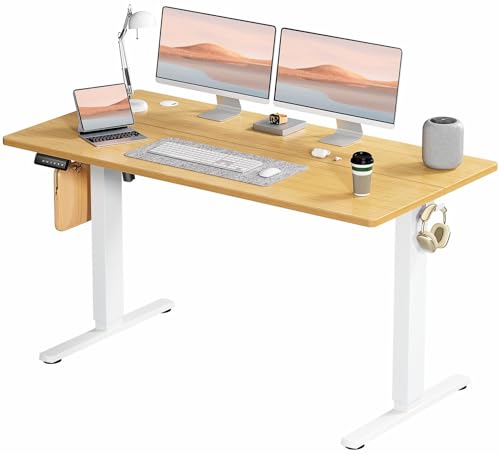 Standing Desk, Adjustable Height Electric Sit Stand Up Down Computer Table