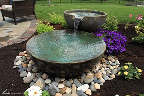 Aquascape Spillway Bowl and Basin Landscape and Garden Fountain Kit | 58087