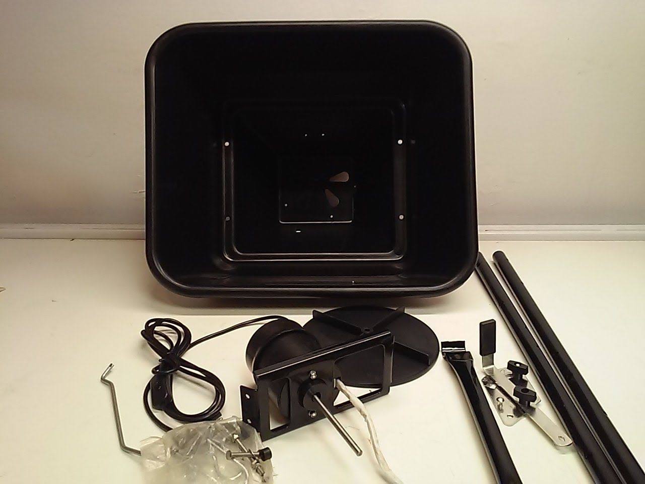 Buyers ATVS15A 15-Gallon ATV Broadcast Spreader with Rain Cover