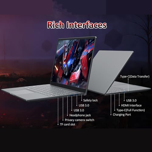 15.6" FHD Gaming Laptop with AMD Ryzen 9 6900HX (8/16, Up to 4.9GHz), 32GB DDR5 RAM, 1TB NVMe SSD Windows 11 Pro Laptops, Backlit KB, Privacy Camera