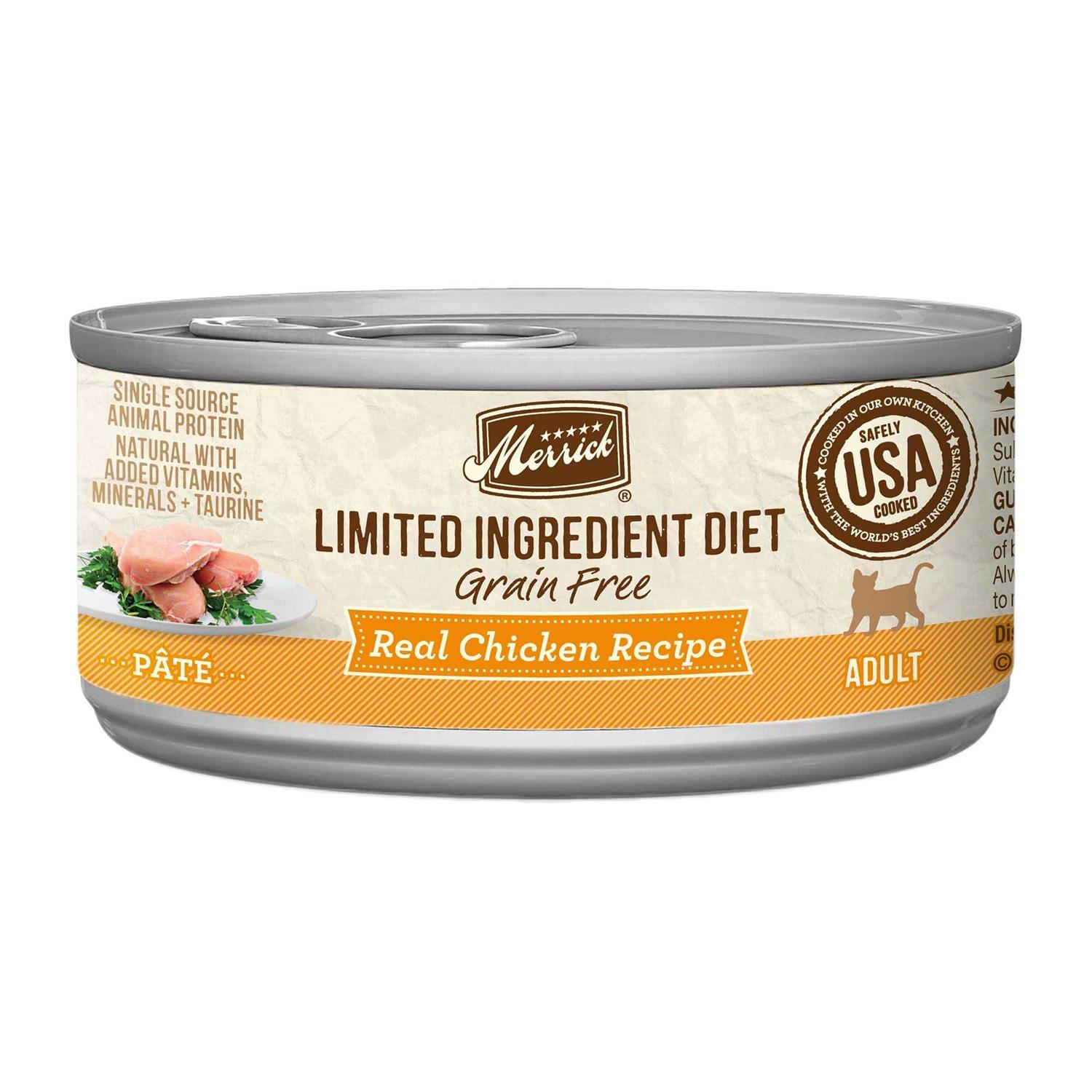 Merrick Limited Ingredient Diet Grain Free Real Duck Pate Canned Cat Food - Pet Supplies online store