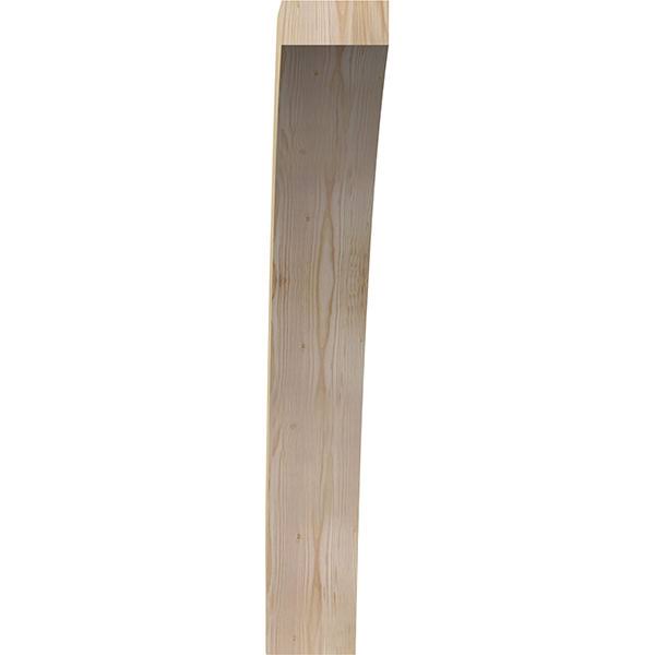 Ekena Millwork 6x22W x 40x22D x 40x22H Thorton Rough Sawn Brace, Douglas Fir