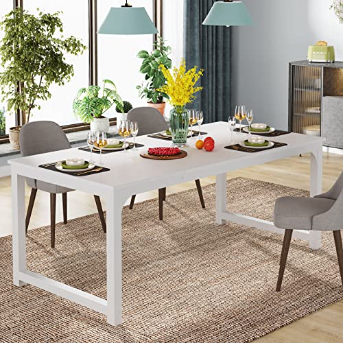 Tribesigns Modern Computer Desk, 63 x 31.5 inch Large Executive Office Desk Computer Table Study Writing Desk Workstation for Home Office