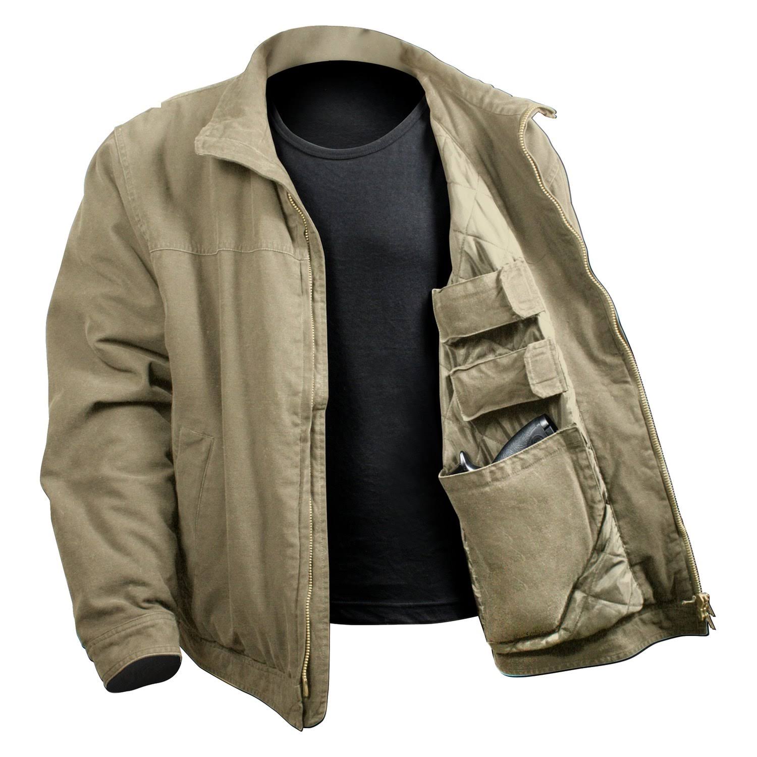 Rothco - Concealed Carry 3 Season Khaki Jacket