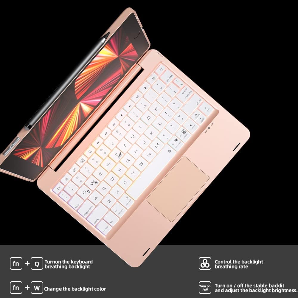 doqo Magnetic Keyboard Case for iPad Air 5th Generation(2022)/iPad Air 4th Generation(2020), iPad Pro 11 2018/2020/2021