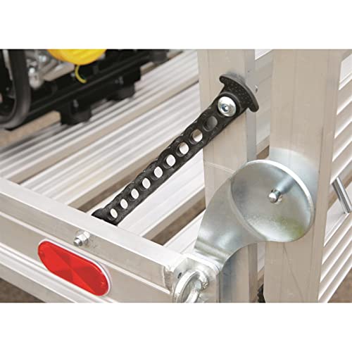 Guide Gear Vehicle Hitch Cargo Carrier, Pickup Truck Ramps Aluminum, Folding, 3-Position, Extra Large