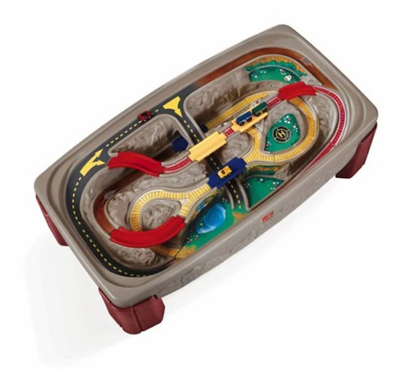 Step2 Deluxe Canyon Road Train u0026 Track Table