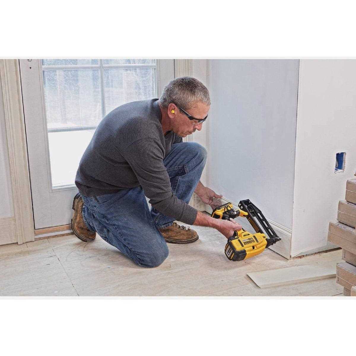 DeWalt 20V MAX XR 16 GA Cordless Straight Finish Nailer DCN662B - Shop Hardware Tools Online Store
