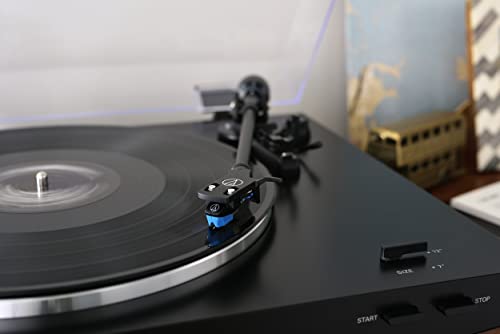 Audio Techica AT-LP3XBT-BK Bluetooth Turntable Belt Drive Fully Automatic 33/45 (Black)