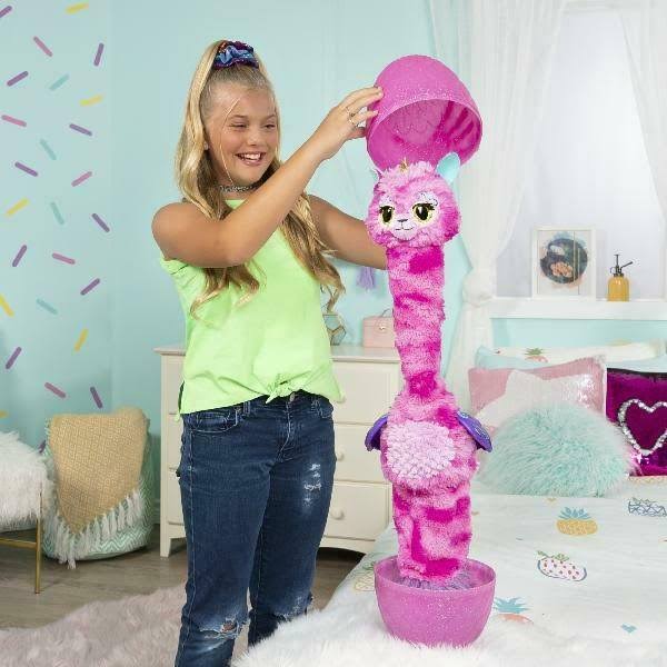 Hatchimals Wow 32-Inch Llalacorn Animal Toy