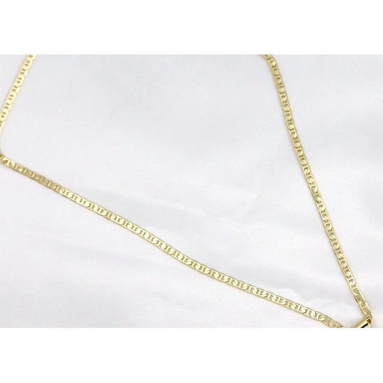 14K Bonded Gold Cuban Chain with Initial Letters Charm, Best Unisex Christmas Gift for Women, Men, Girlfriend, Boyfriend, Her, Bestfriend