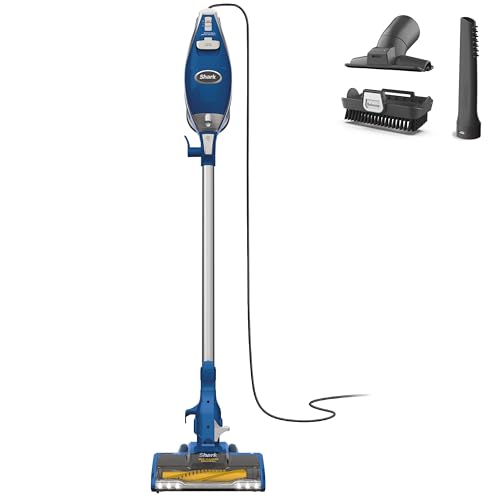 Shark HV322 Rocket Deluxe Pro Corded Stick Vacuum with LED Headlights, XL Dust Cup, Lightweight, Perfect for Pet Hair Pickup