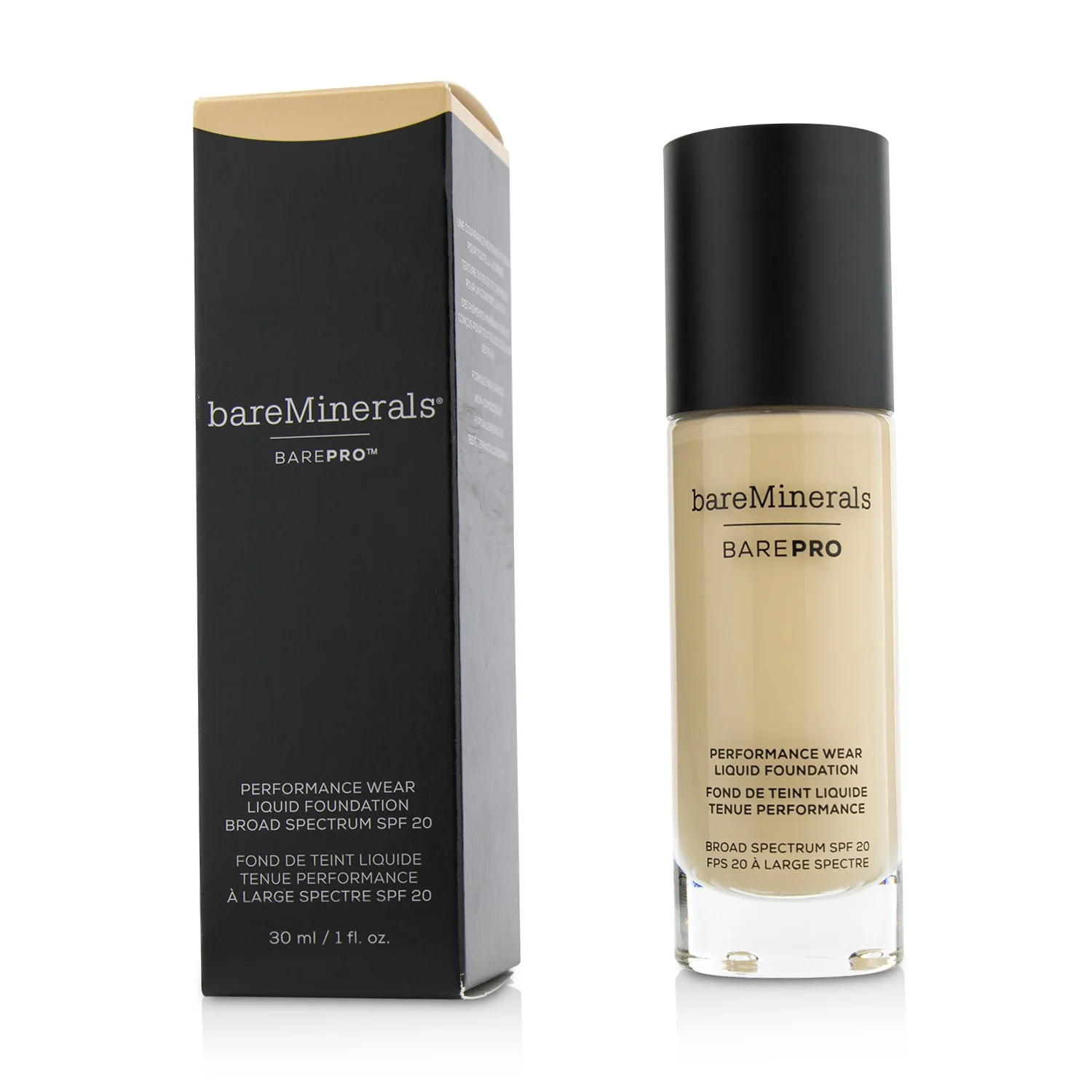 BareMinerals BarePro Performance Wear Liquid Foundation SPF20 - # 08 Golden Ivory  30ml/1oz