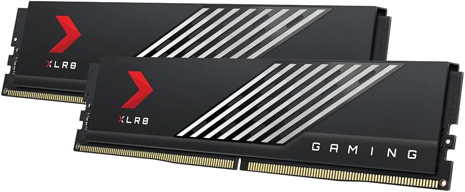 PNY XLR8 Gaming MAKO 32GB (2x16GB) DDR5 6000MHz (PC5-48000) CL36 1.3V Desktop (DIMM) Memory Kit – MD32GK2D5600036MXR