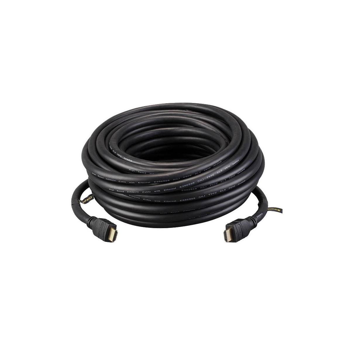 KanexPro - HDMI with Ethernet cable - 100 ft - M 19 pin HDMI Type A to M 19 pin HDMI Type A