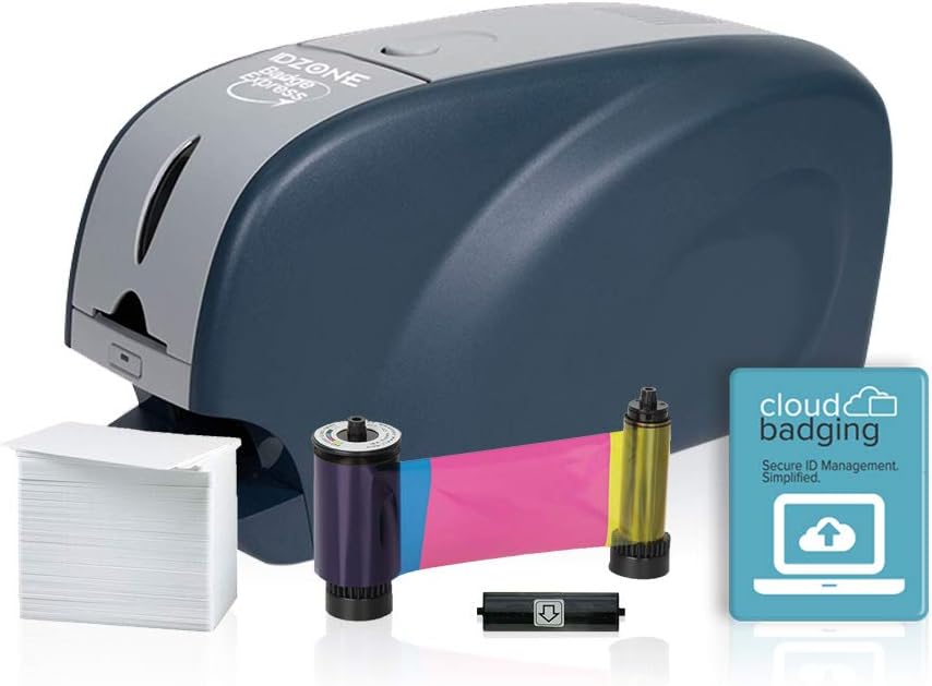 ID Zone 31S Badge Express ID Card Printer ID Card Maker ID Badge Printer
