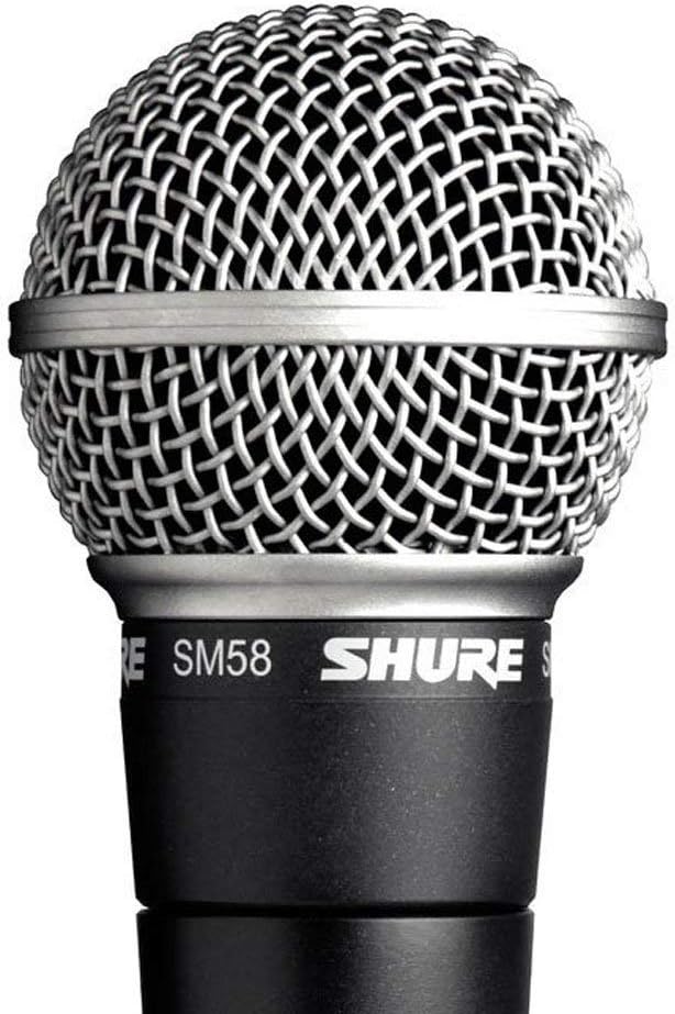 Shure SM58S Professional Vocal Microphone w/On/Off Switch (2 Pack)