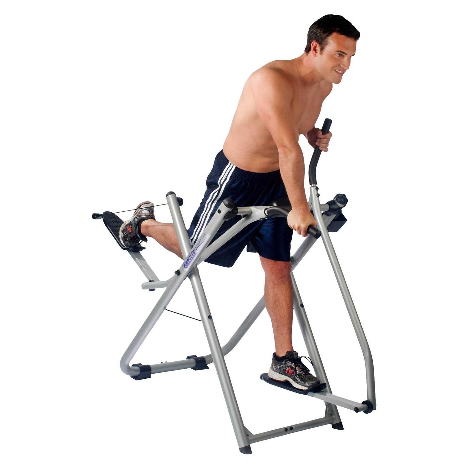 Gazelle Freestyle Glider Home Fitness Exercise Machine Equipment w/ Workout DVD - Sports Supplies Online Store