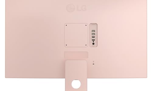 LG 27SR50F-W Smart Monitor 27-Inch FHD (1920x1080) IPS Display, webOS 23, HDR 10, x2 Built-in Speakers, AirPlay 2, Screen Share, Bluetooth, ThinQ App