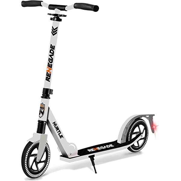 Hurtle Scooter &ndash; Scooter for Teenager &ndash; Kick Scooter &ndash; 2 Wheel Scooter with Adjustable T-Bar Handlebar &ndash