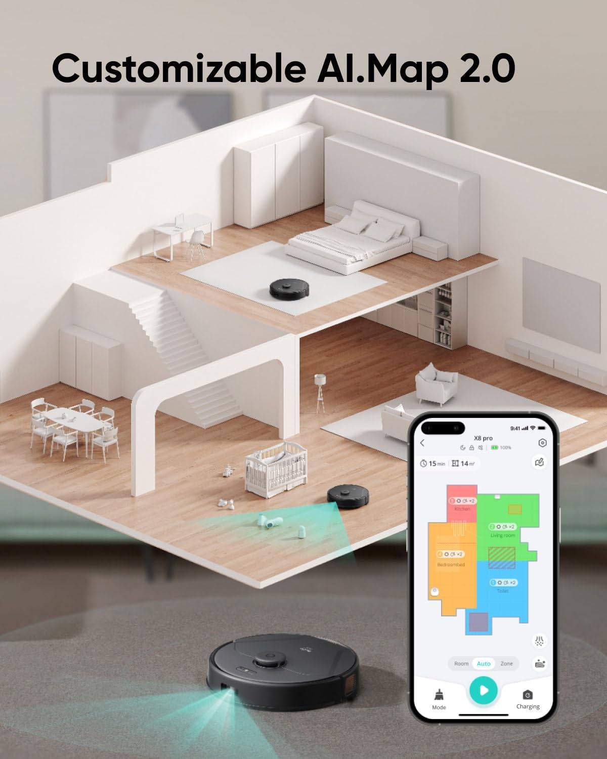 eufy X8 Pro Robot Vacuum RoboVac Battery