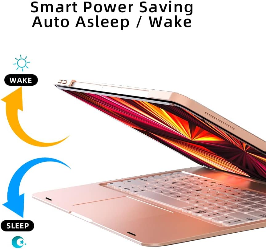 doqo Magnetic Keyboard Case for iPad Air 5th Generation(2022)/iPad Air 4th Generation(2020), iPad Pro 11 2018/2020/2021