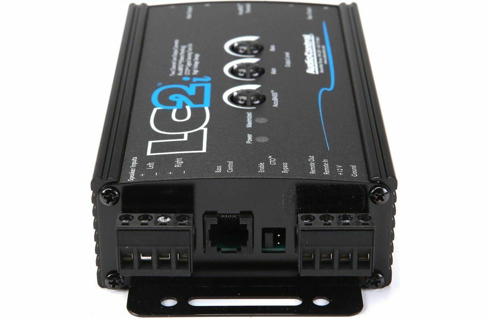AudioControl LC2i Line-output Converter W Accubass u0026 Subwoofer Control 2 Channel