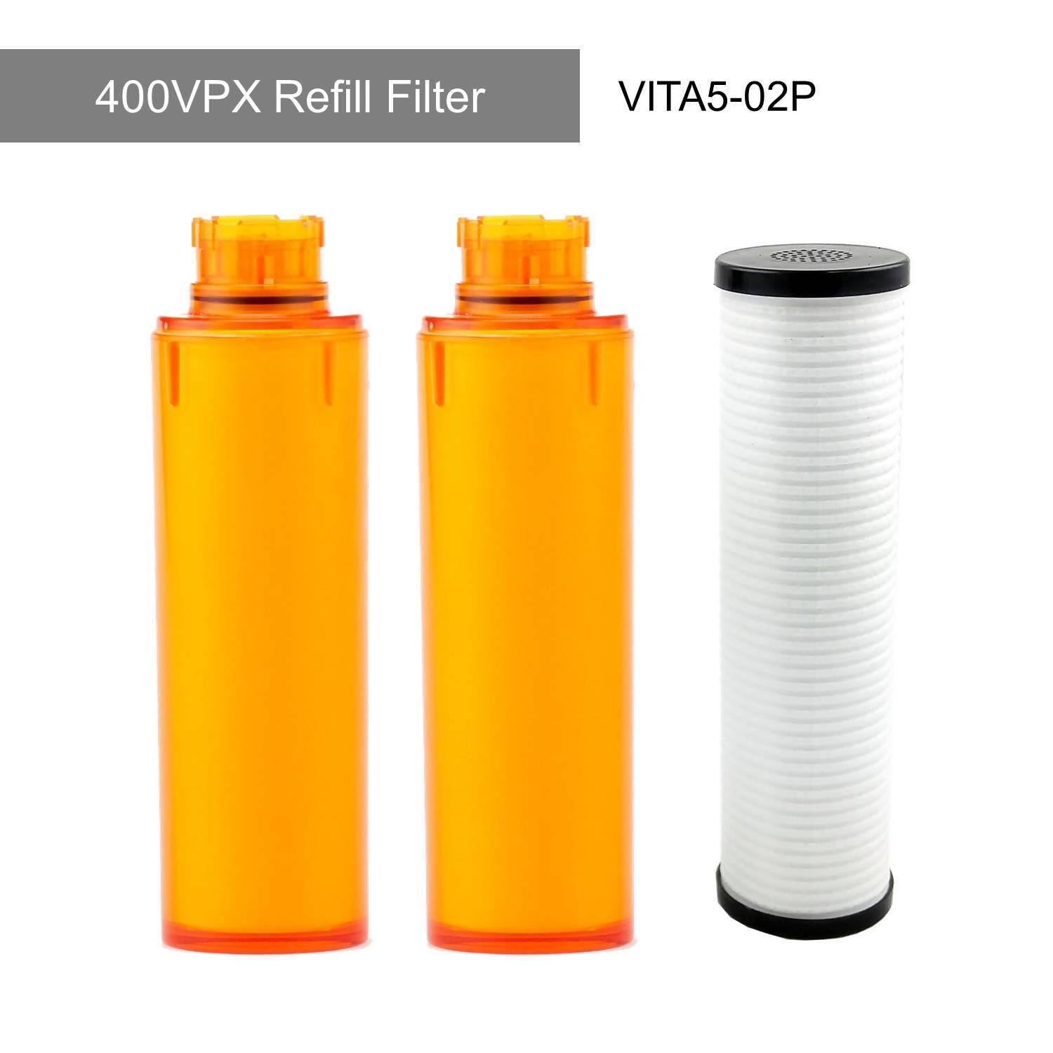 Sonaki SUF-400VPX VitaPure Vitamin C Combo Universal Inline Shower Filter
