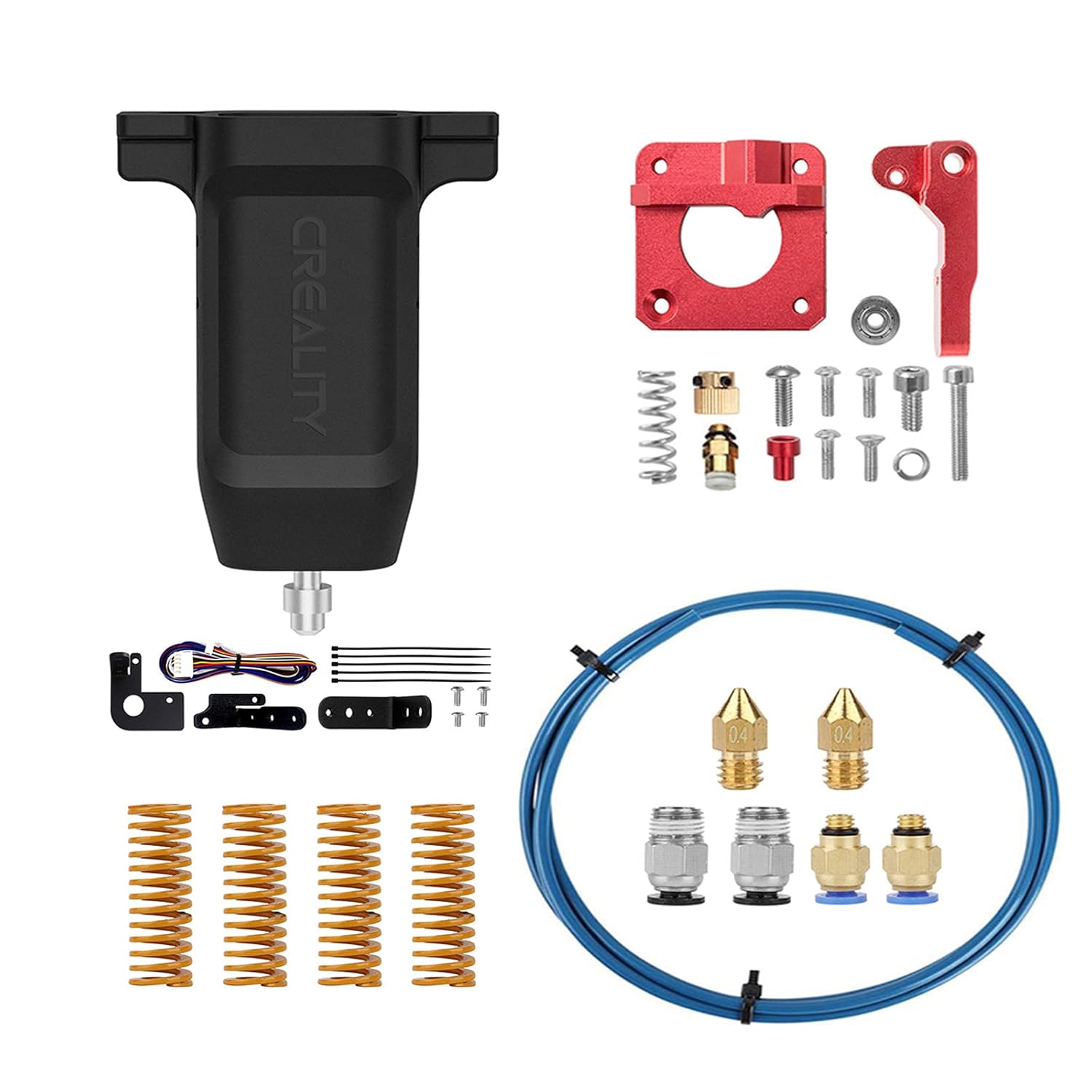 Creality CR Touch Auto Bed Leveling Sensor Kit for 32 Bit V4.2.2/(.7) Mainboard Ender 3v2/3/Pro/Ender 5/Pro/CR-10,Capricorn PTFE Bowden Tubing 1M