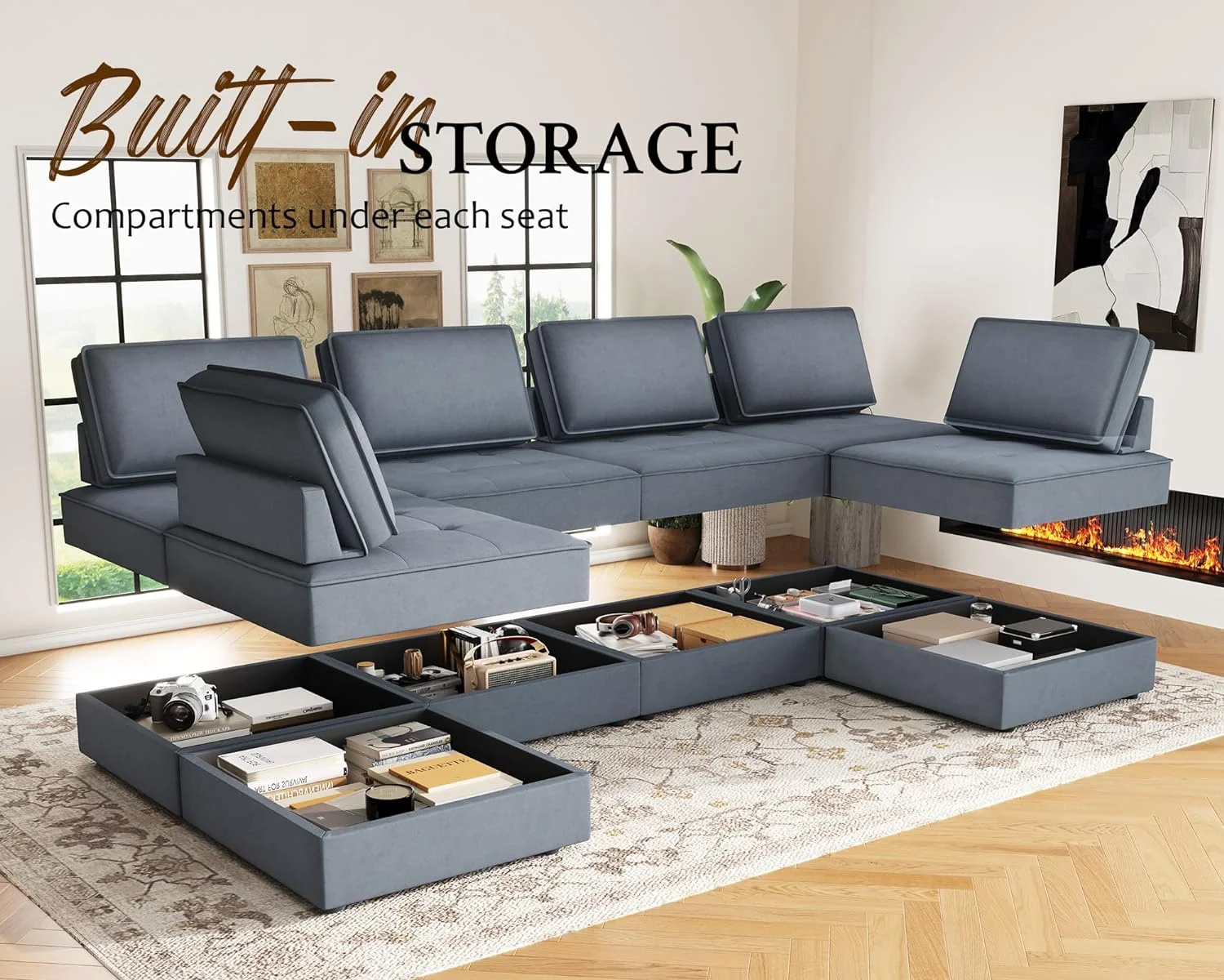 AMERLIFE Sectional Sofa