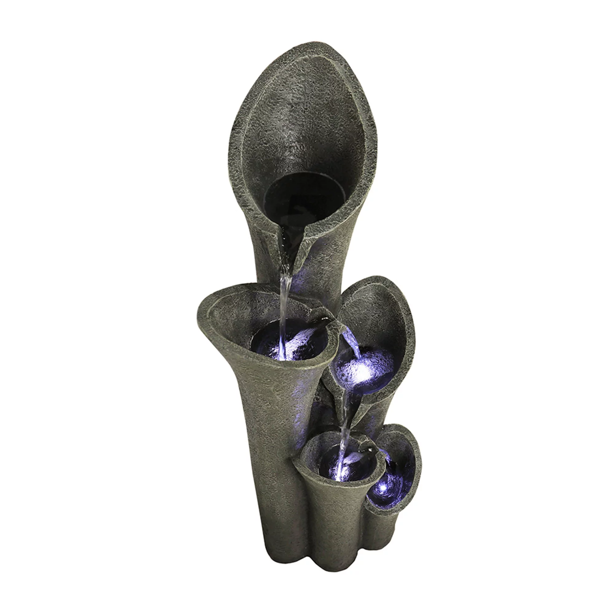 Genest Resin Fountain with LED Light - Radiant Selections