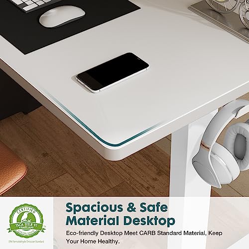 Standing Desk, Adjustable Height Electric Sit Stand Up Down Computer Table