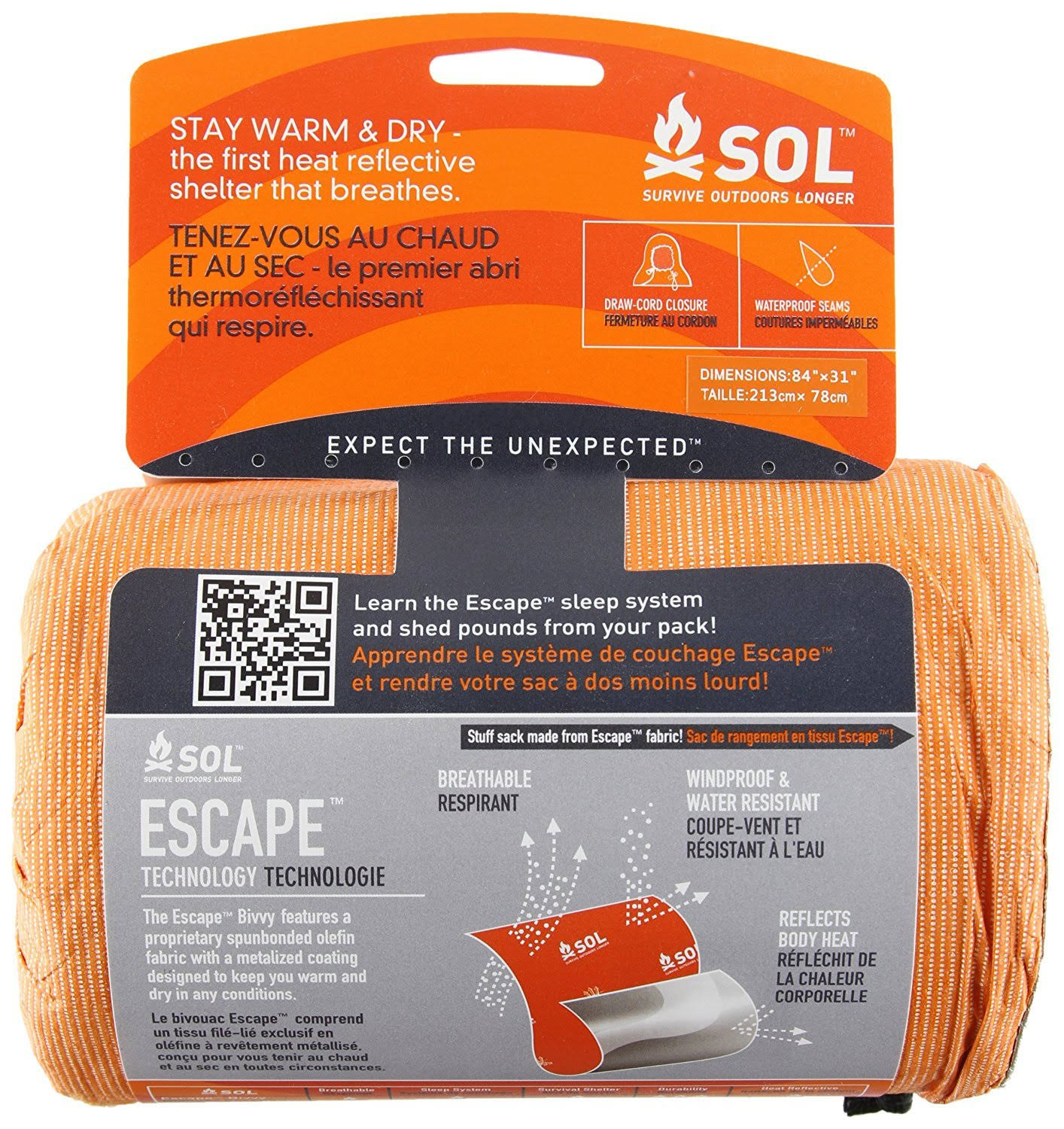 Adventure Medical Kits Sol Escape Bivvy - Orange